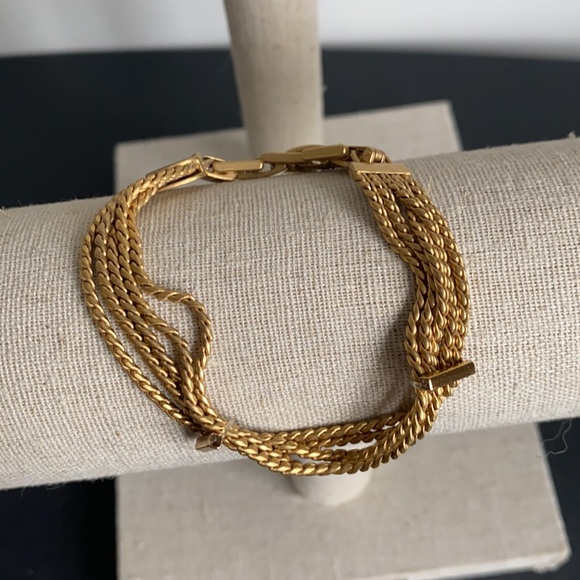 KEEP Collective gold multi chain bracelet - Picture 3 of 4